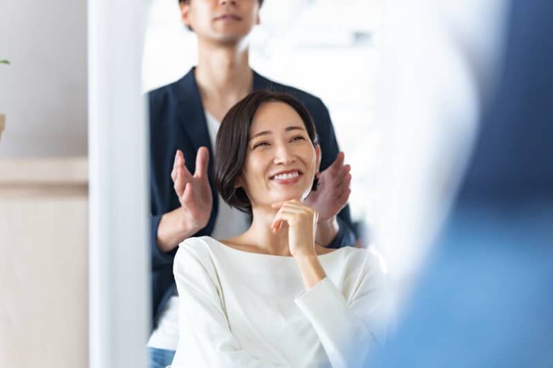 丁寧なカウンセリングで理想の再現性を実現